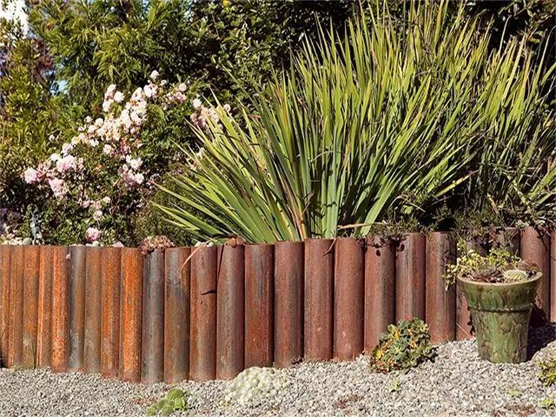 nostalgia corten steel edging For Metal Art